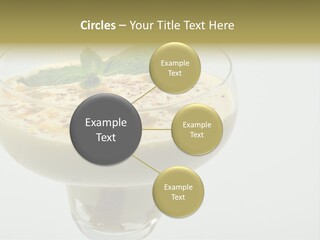 Choco Peach Cream Cheese PowerPoint Template