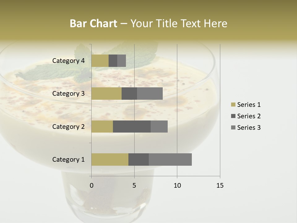 Choco Peach Cream Cheese PowerPoint Template