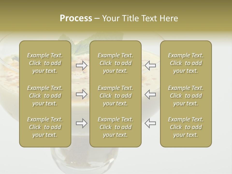Choco Peach Cream Cheese PowerPoint Template
