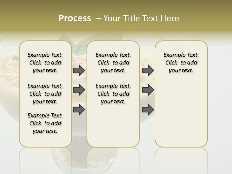 Choco Peach Cream Cheese PowerPoint Template