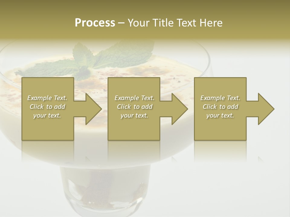 Choco Peach Cream Cheese PowerPoint Template