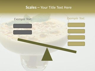 Choco Peach Cream Cheese PowerPoint Template