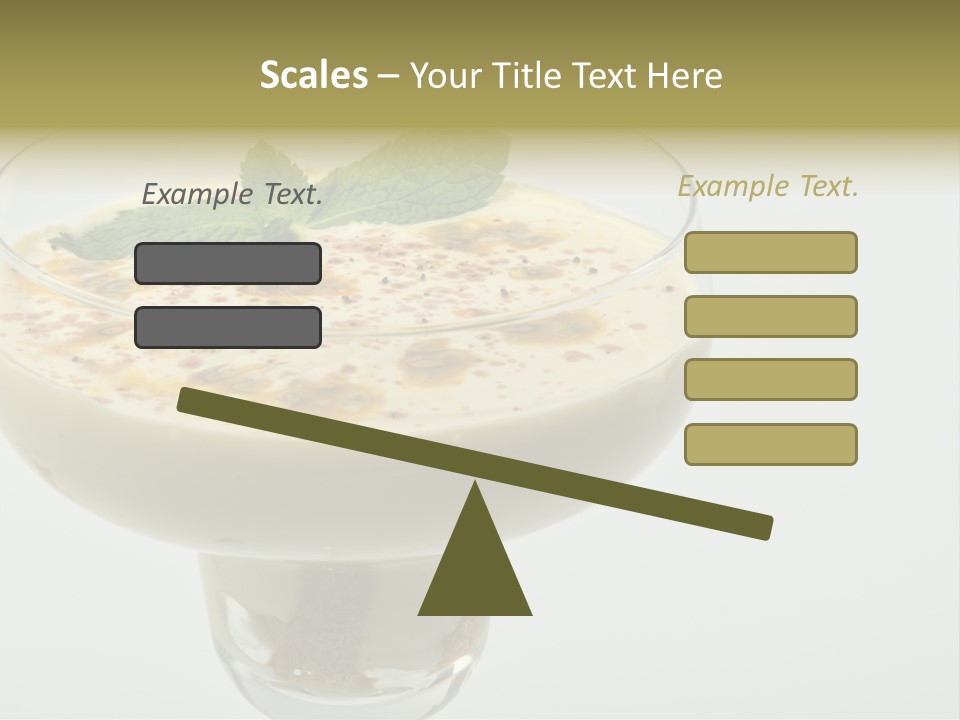 Choco Peach Cream Cheese PowerPoint Template