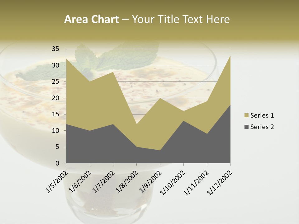 Choco Peach Cream Cheese PowerPoint Template