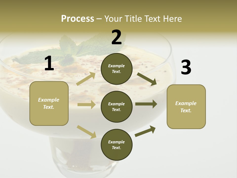 Choco Peach Cream Cheese PowerPoint Template