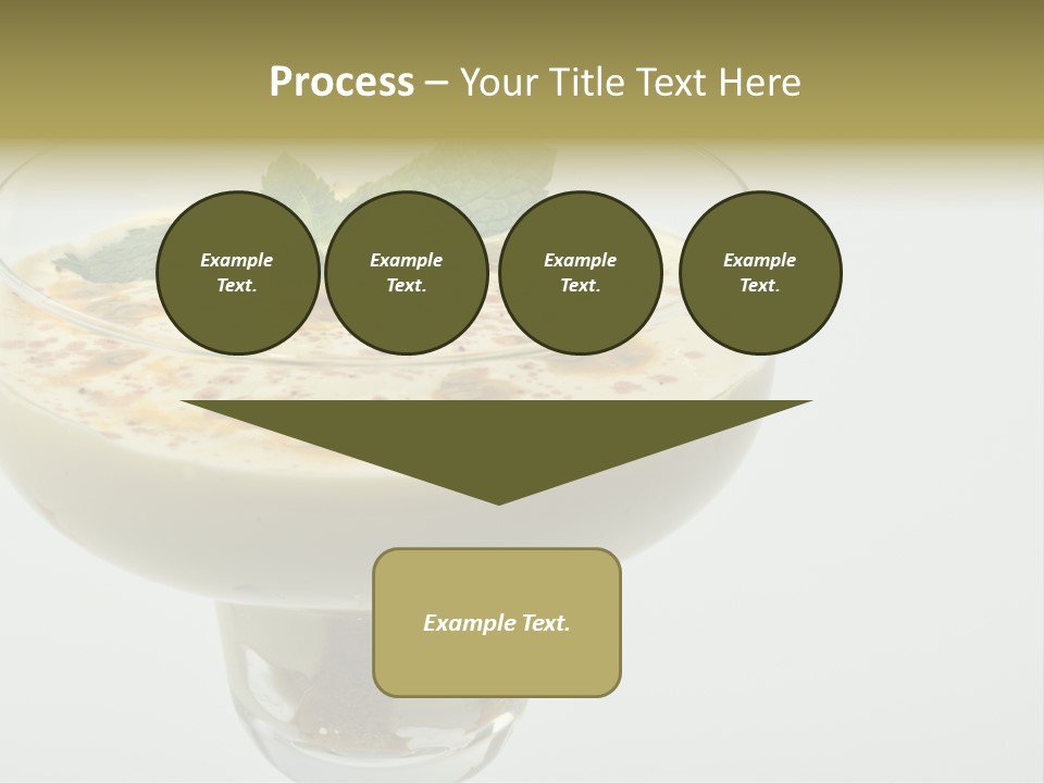 Choco Peach Cream Cheese PowerPoint Template