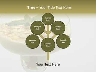 Choco Peach Cream Cheese PowerPoint Template