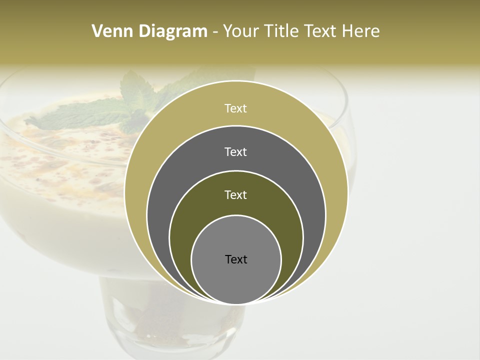 Choco Peach Cream Cheese PowerPoint Template