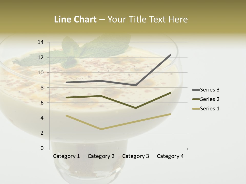 Choco Peach Cream Cheese PowerPoint Template