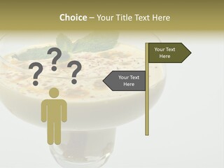 Choco Peach Cream Cheese PowerPoint Template