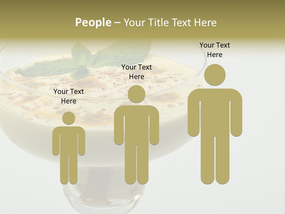 Choco Peach Cream Cheese PowerPoint Template