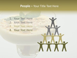 Choco Peach Cream Cheese PowerPoint Template