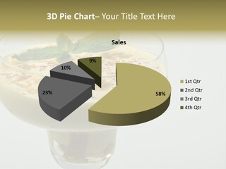 Choco Peach Cream Cheese PowerPoint Template