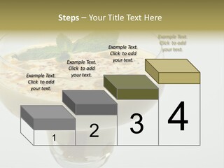 Choco Peach Cream Cheese PowerPoint Template