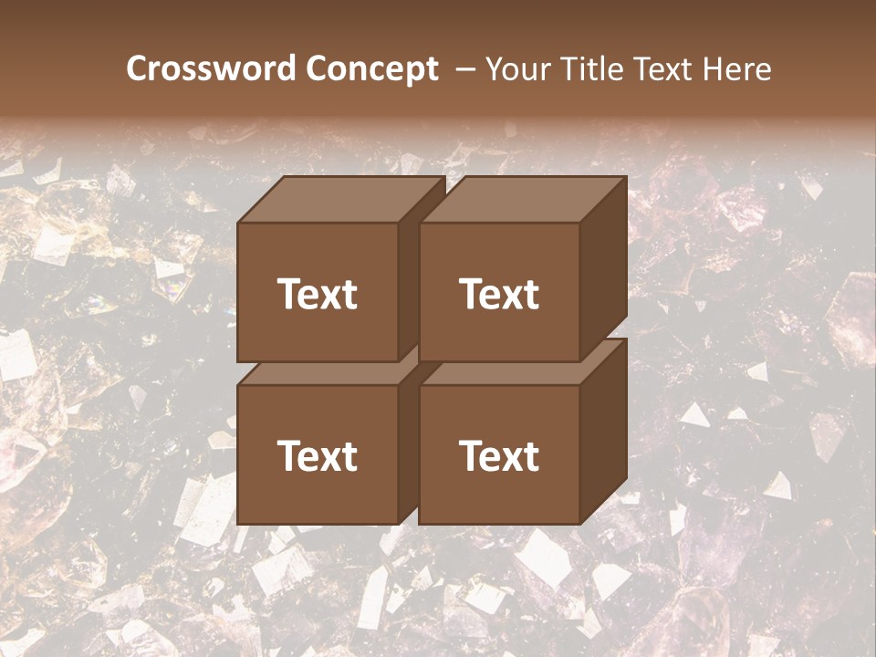 Jewelry Mineral Multi Colored PowerPoint Template