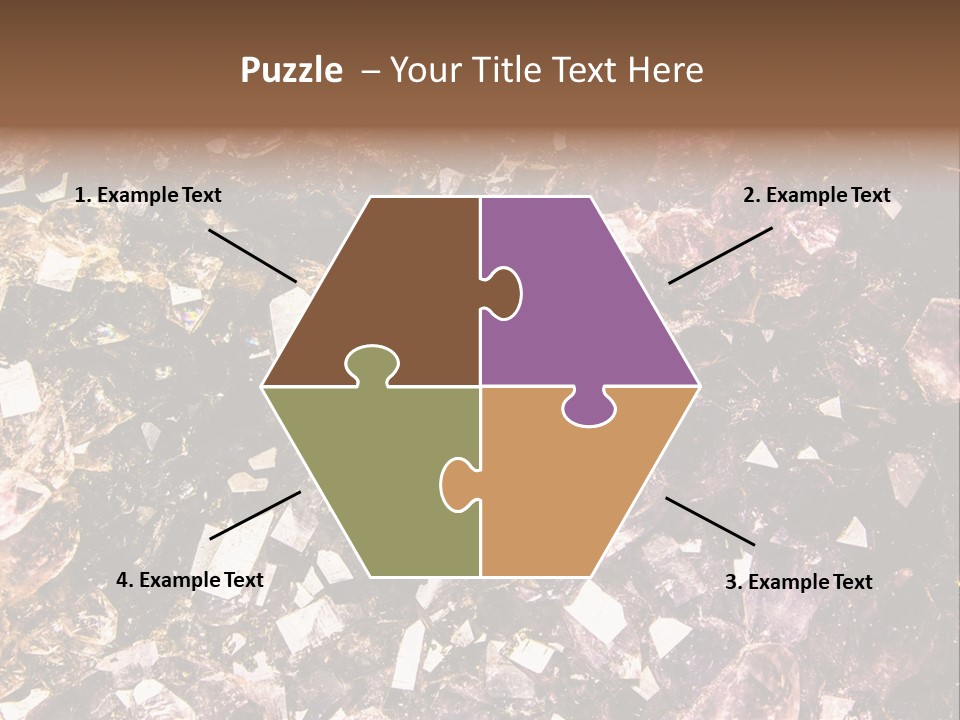 Jewelry Mineral Multi Colored PowerPoint Template