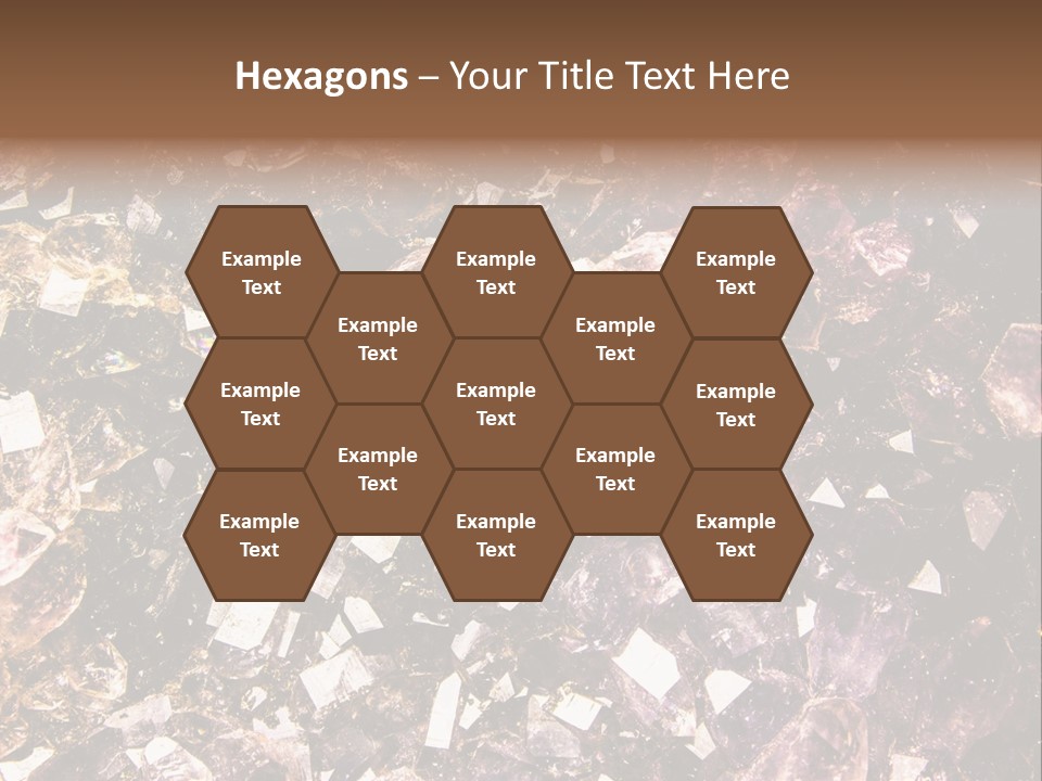 Jewelry Mineral Multi Colored PowerPoint Template