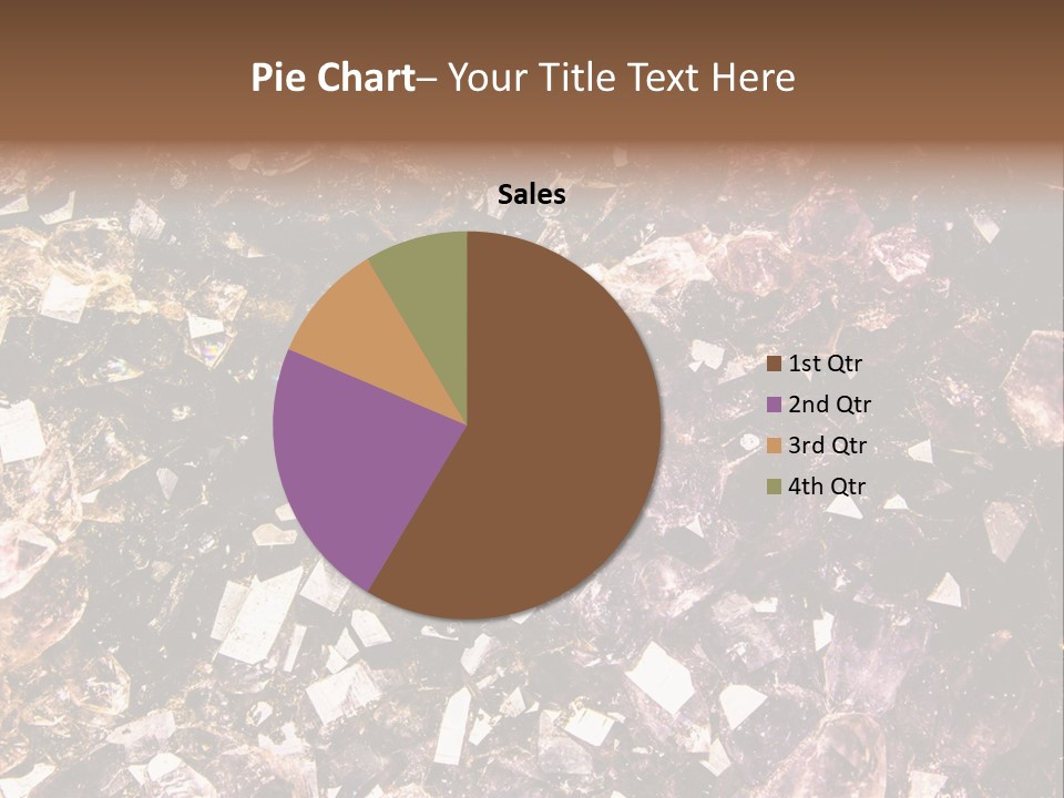 Jewelry Mineral Multi Colored PowerPoint Template