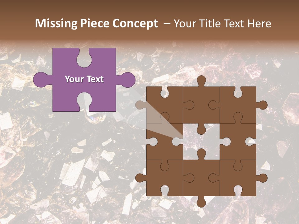 Jewelry Mineral Multi Colored PowerPoint Template