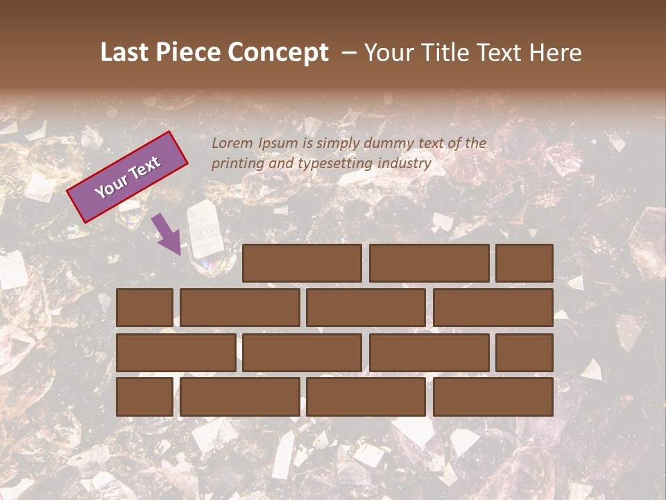 Jewelry Mineral Multi Colored PowerPoint Template