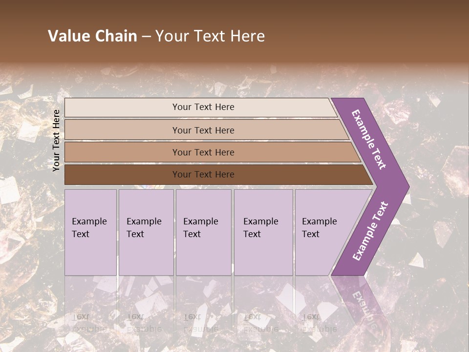 Jewelry Mineral Multi Colored PowerPoint Template