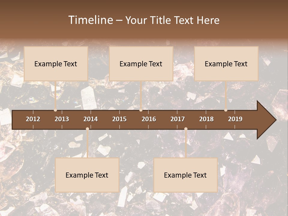 Jewelry Mineral Multi Colored PowerPoint Template