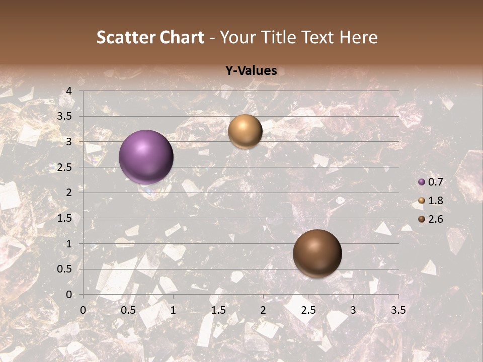 Jewelry Mineral Multi Colored PowerPoint Template