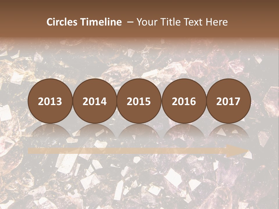 Jewelry Mineral Multi Colored PowerPoint Template