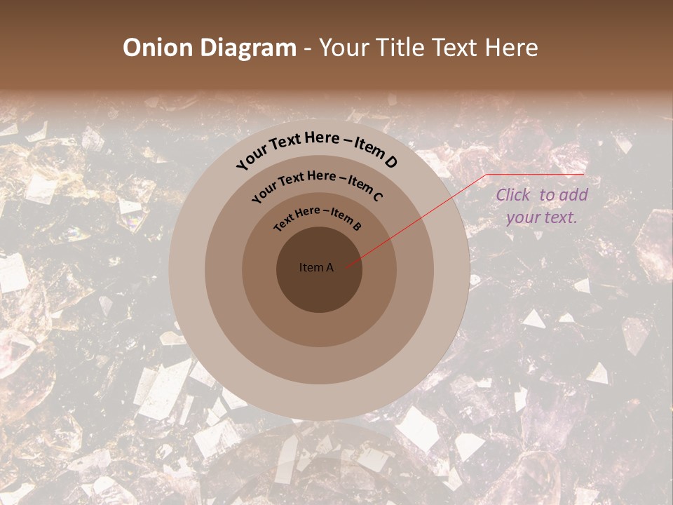 Jewelry Mineral Multi Colored PowerPoint Template