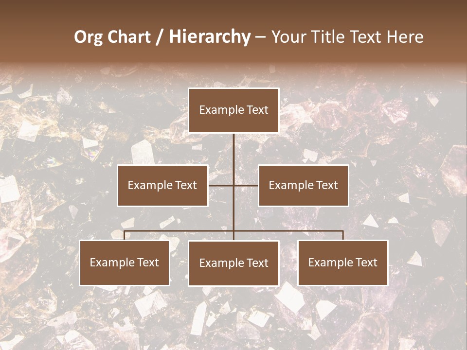 Jewelry Mineral Multi Colored PowerPoint Template