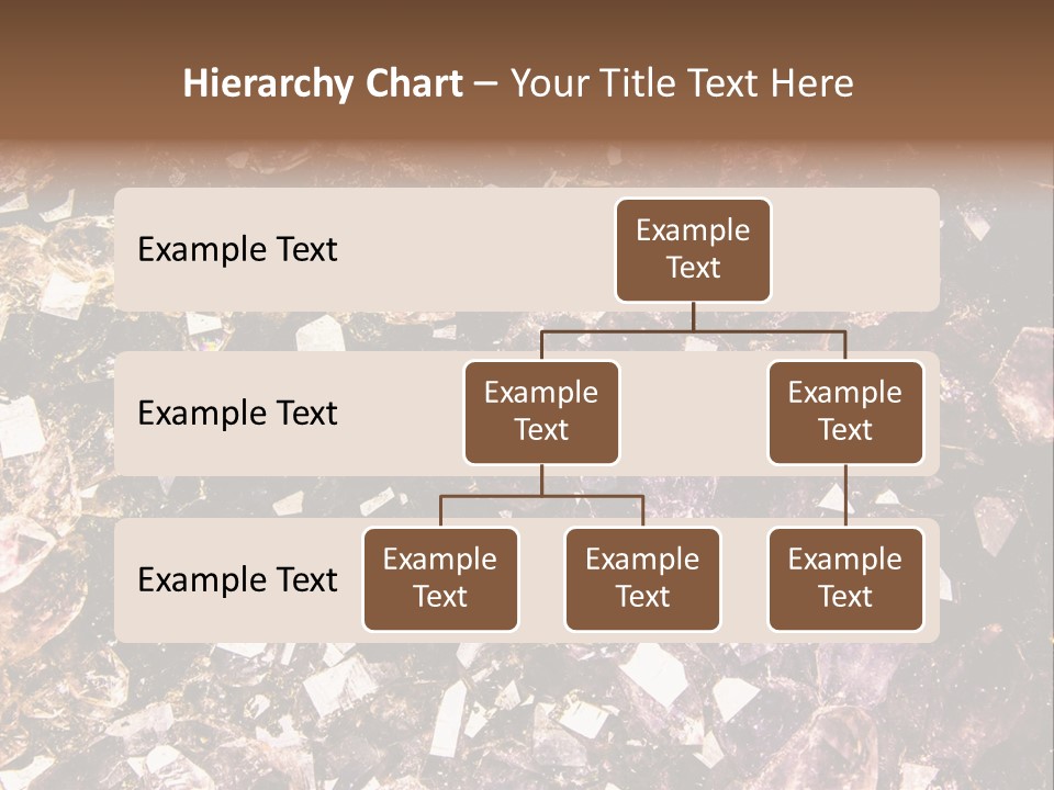 Jewelry Mineral Multi Colored PowerPoint Template