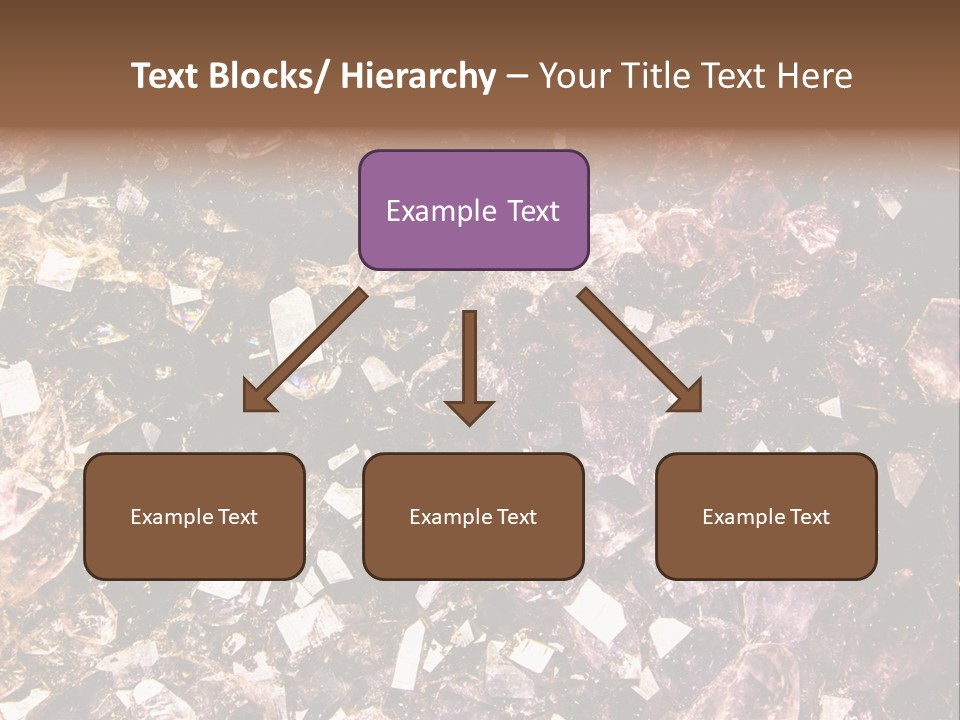 Jewelry Mineral Multi Colored PowerPoint Template