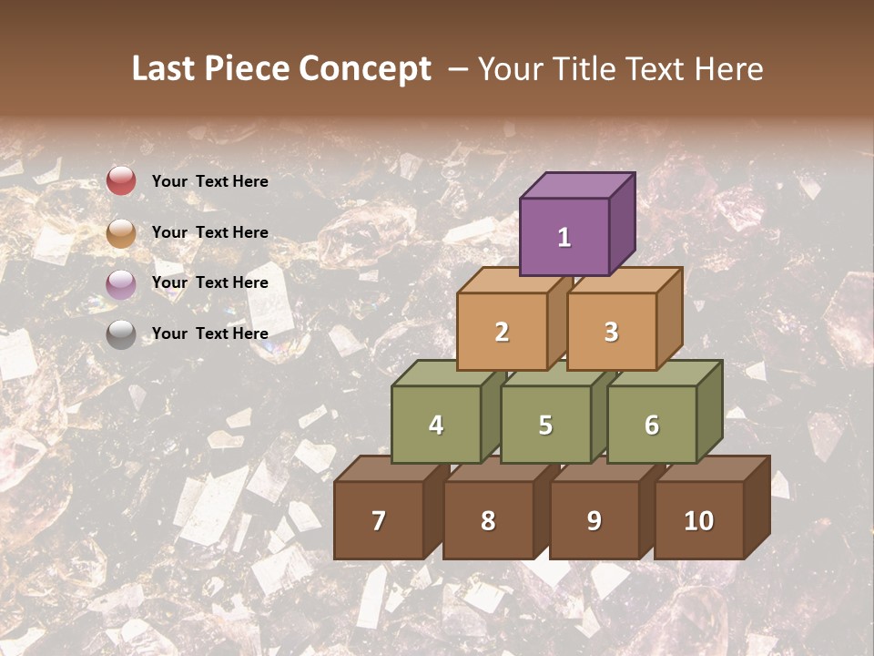 Jewelry Mineral Multi Colored PowerPoint Template