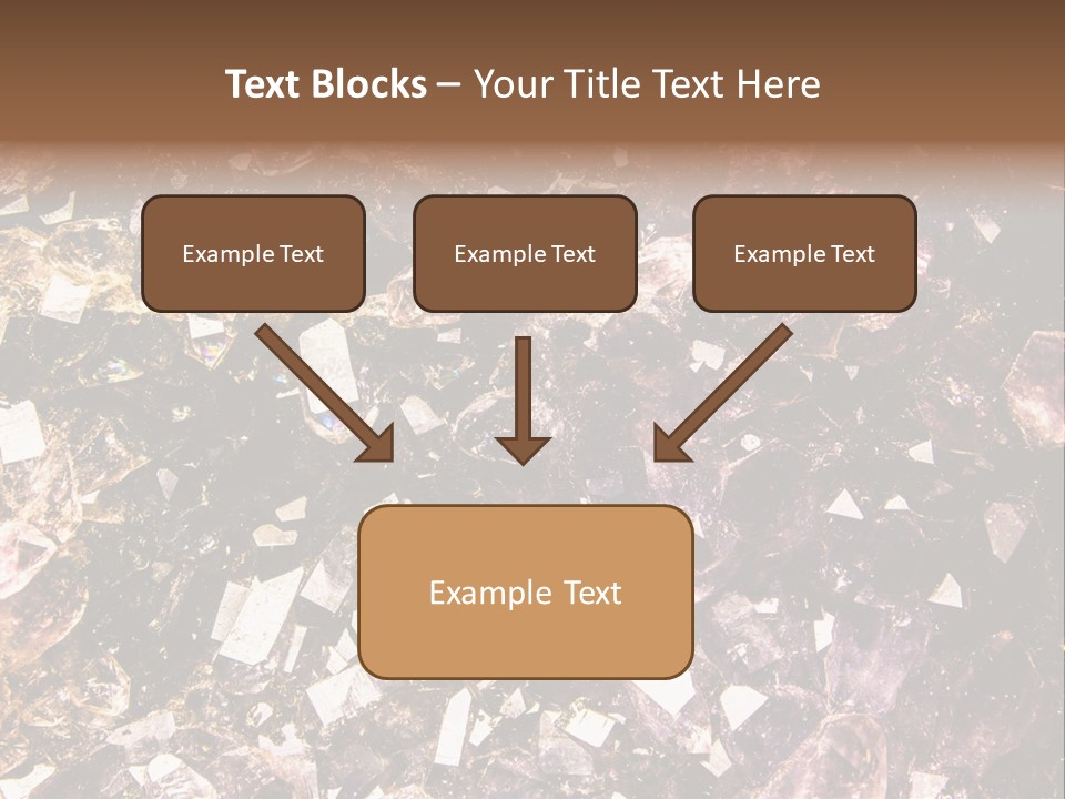 Jewelry Mineral Multi Colored PowerPoint Template
