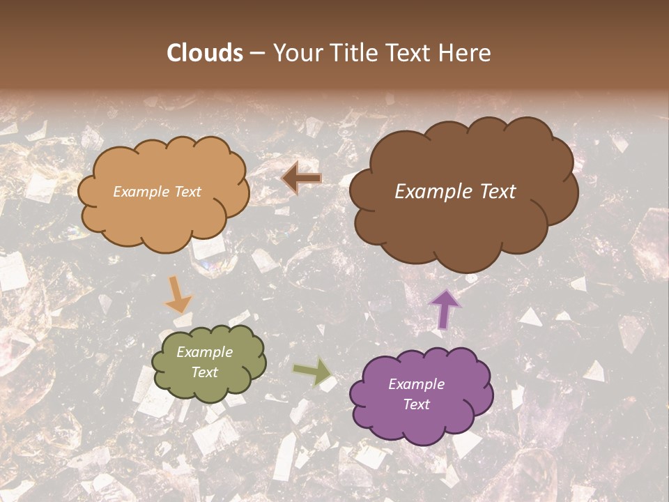 Jewelry Mineral Multi Colored PowerPoint Template