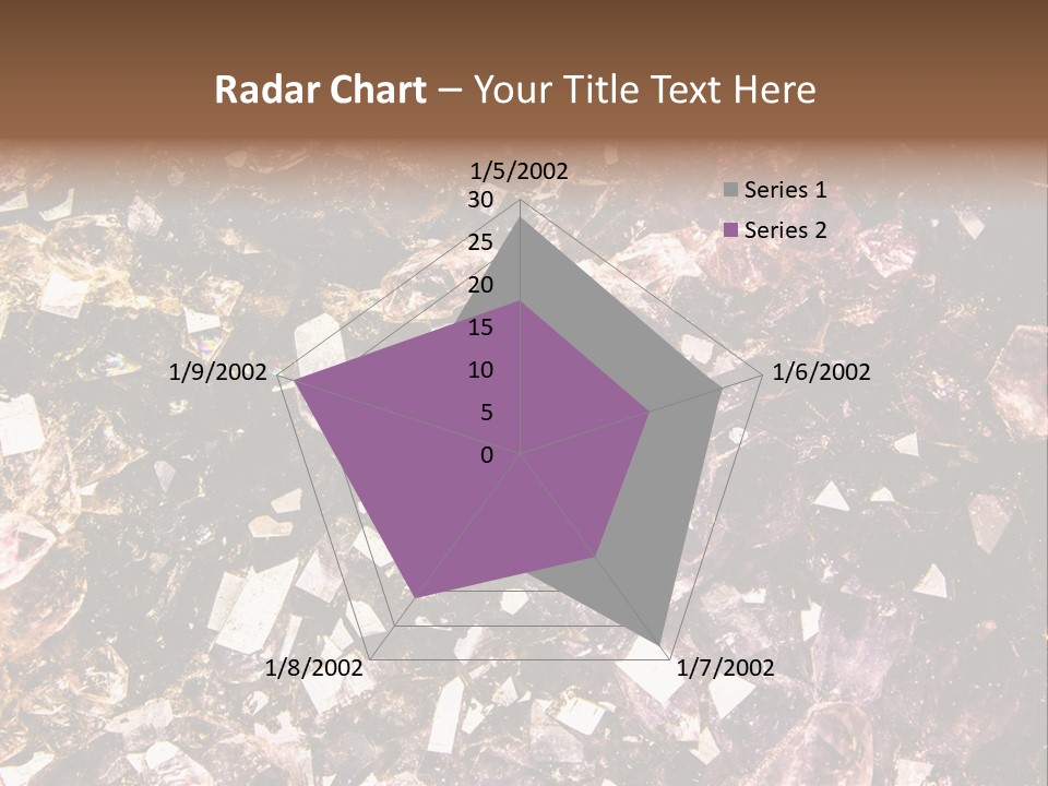 Jewelry Mineral Multi Colored PowerPoint Template