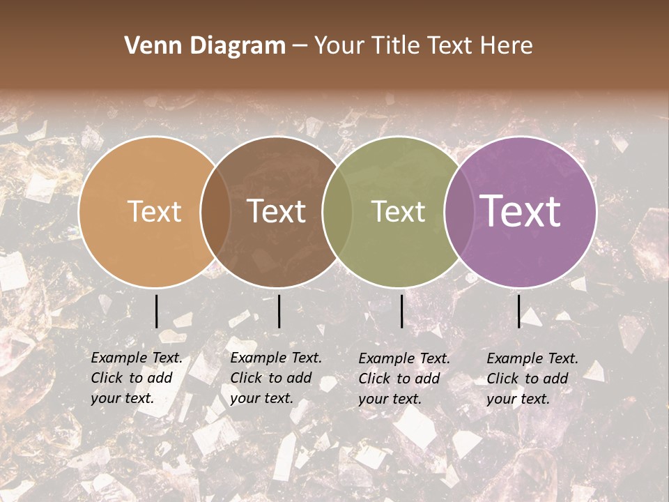 Jewelry Mineral Multi Colored PowerPoint Template