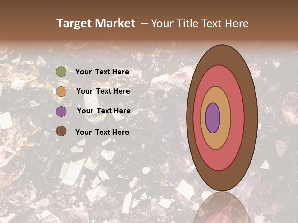Jewelry Mineral Multi Colored PowerPoint Template