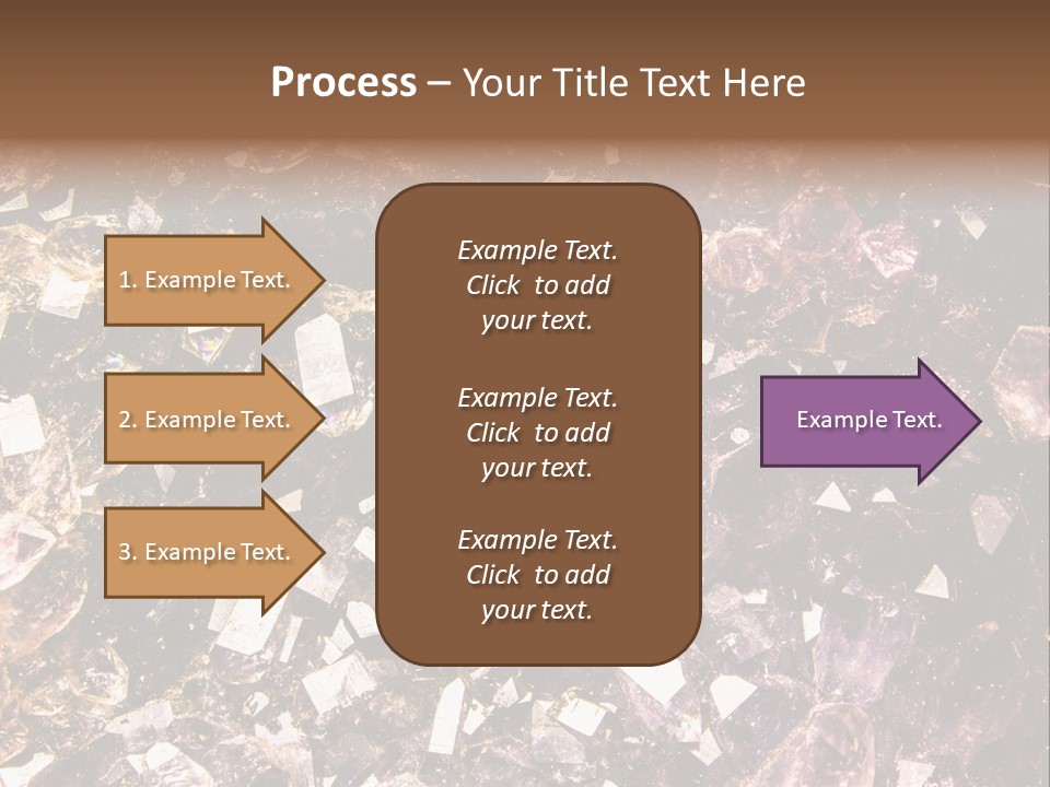 Jewelry Mineral Multi Colored PowerPoint Template