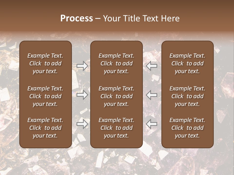 Jewelry Mineral Multi Colored PowerPoint Template