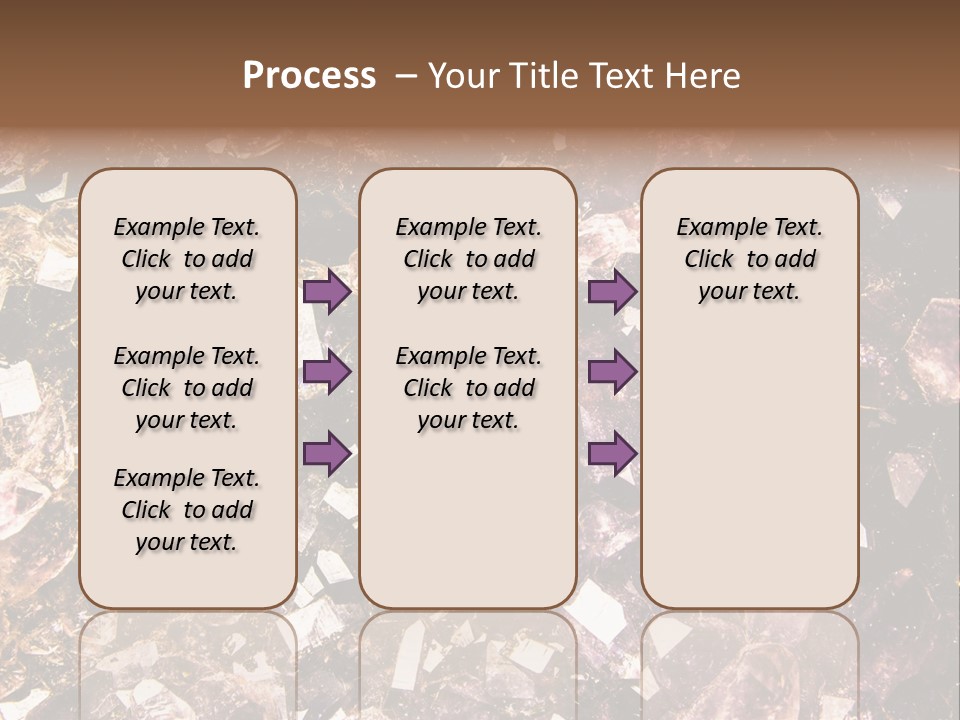 Jewelry Mineral Multi Colored PowerPoint Template