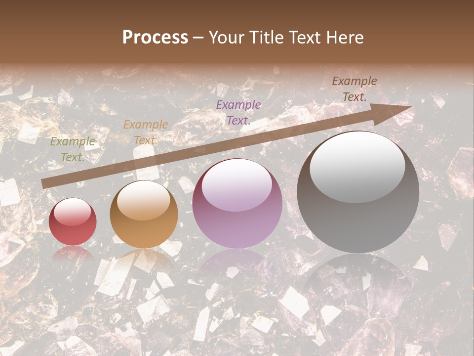 Jewelry Mineral Multi Colored PowerPoint Template