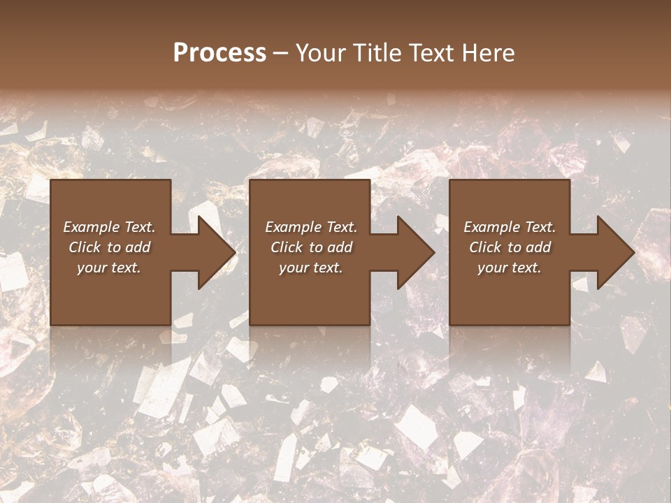 Jewelry Mineral Multi Colored PowerPoint Template