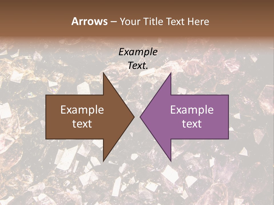 Jewelry Mineral Multi Colored PowerPoint Template