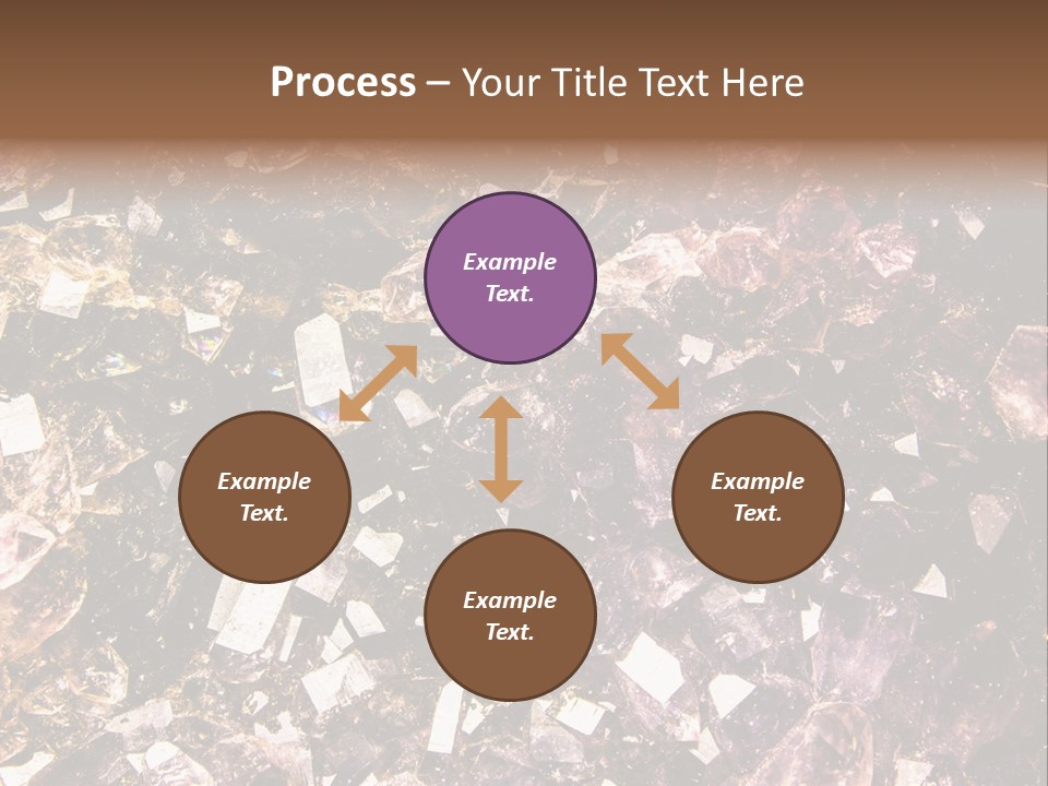 Jewelry Mineral Multi Colored PowerPoint Template