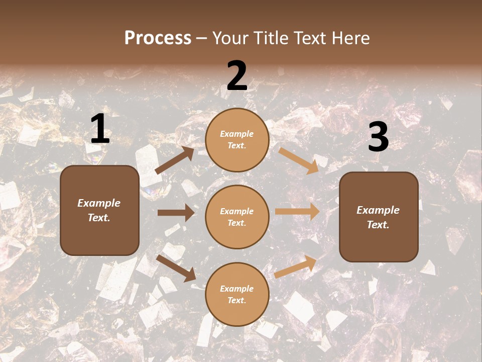 Jewelry Mineral Multi Colored PowerPoint Template