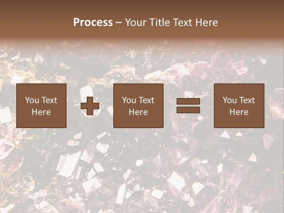 Jewelry Mineral Multi Colored PowerPoint Template