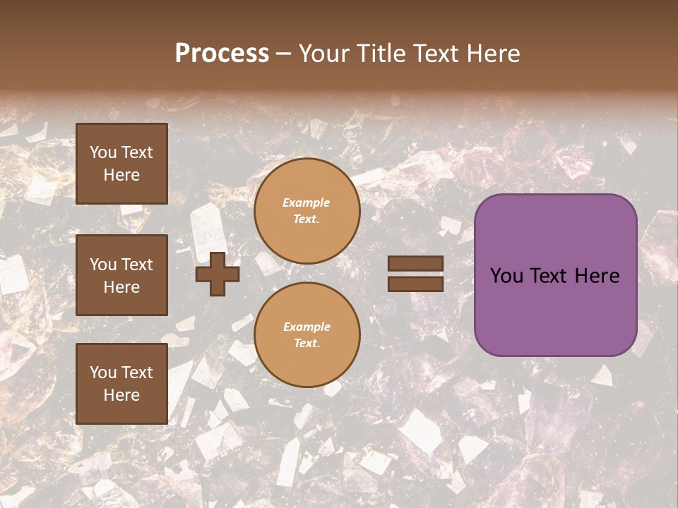 Jewelry Mineral Multi Colored PowerPoint Template