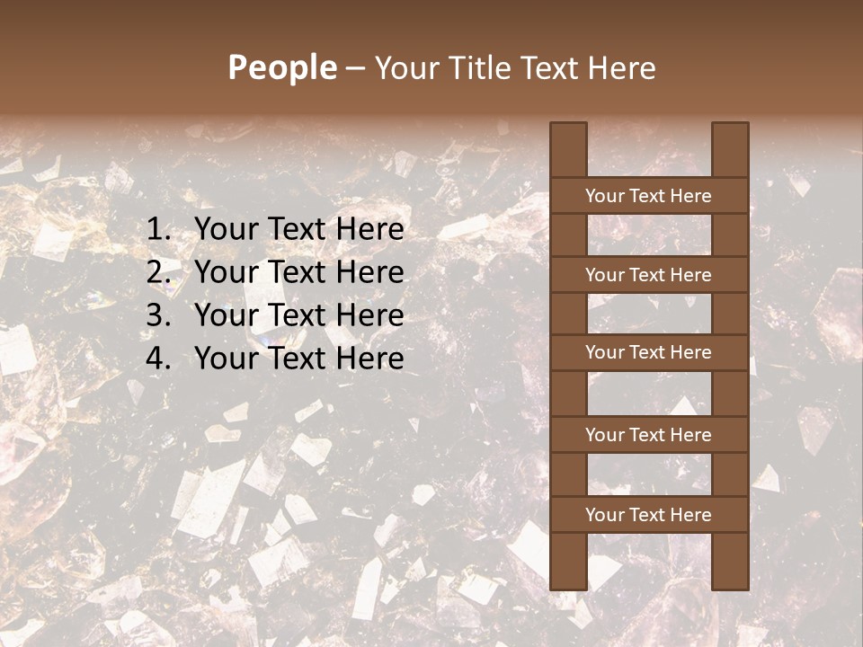 Jewelry Mineral Multi Colored PowerPoint Template