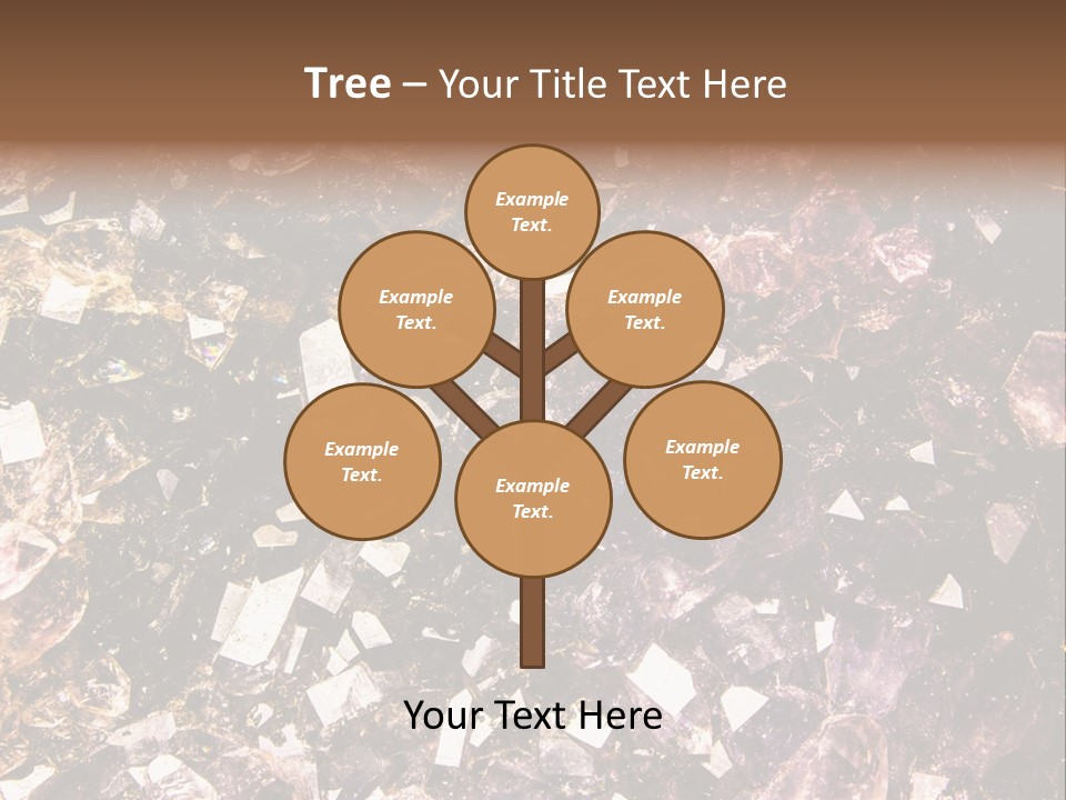 Jewelry Mineral Multi Colored PowerPoint Template